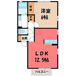 メイプル A 1階/-