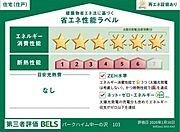住棟ラベルの場合、住棟全体の性能を示すもので、特定の住戸の性能を示すものではありません