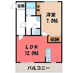 ヴィアステージ清原台 A 3階