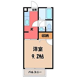 ハーベストナミヅカ A 2階/-