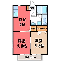 JR東北本線 宝積寺駅 徒歩24分
