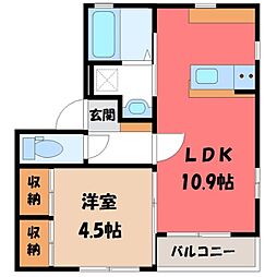 宇都宮芳賀ライトレール線 陽東3丁目駅 徒歩24分 1階/-