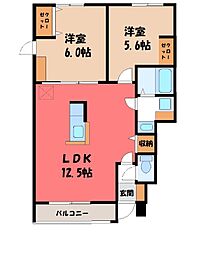 東武日光線 新鹿沼駅 徒歩18分