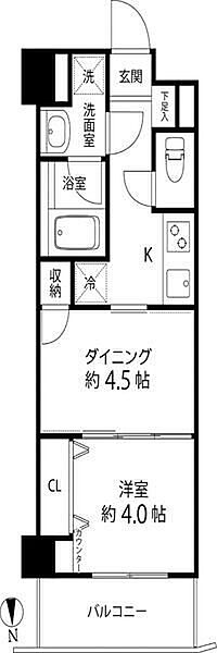 DuoStage白金高輪 ｜東京都港区白金1丁目(賃貸マンション1DK・8階・30.05㎡)の写真 その2