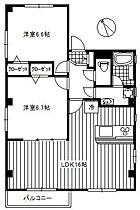 プティシェーヌ茗荷谷  ｜ 東京都文京区大塚3丁目（賃貸マンション2LDK・1階・61.57㎡） その2