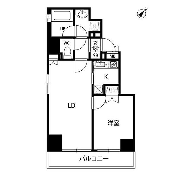 ボンナチュール入谷 ｜東京都台東区下谷2丁目(賃貸マンション1LDK・9階・39.78㎡)の写真 その2