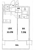 S-RESIDENCE錦糸町パークサイド  ｜ 東京都墨田区錦糸1丁目（賃貸マンション1LDK・9階・46.22㎡） その2