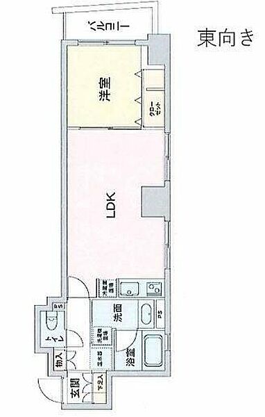 CAVANA八丁堀 ｜東京都中央区八丁堀2丁目(賃貸マンション1LDK・8階・46.00㎡)の写真 その2