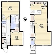 CUBIZON EAST  ｜ 東京都品川区東品川1丁目（賃貸一戸建2LDK・1階・71.84㎡） その2