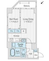 FLATS MITAKE  ｜ 東京都渋谷区渋谷1丁目（賃貸マンション1LDK・5階・39.92㎡） その2