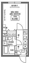 COCOCUBE日本橋水天宮  ｜ 東京都中央区日本橋蛎殻町1丁目（賃貸マンション1K・5階・24.67㎡） その2