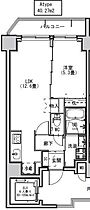 S-RESIDENCE両国avenue  ｜ 東京都墨田区緑1丁目（賃貸マンション1LDK・8階・40.27㎡） その2