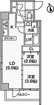 レクシード神楽坂  ｜ 東京都新宿区東五軒町（賃貸マンション2LDK・3階・40.97㎡） その2