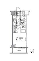 ONE ROOF FLAT TSUKISHIMA  ｜ 東京都中央区月島4丁目（賃貸マンション1K・6階・25.02㎡） その2