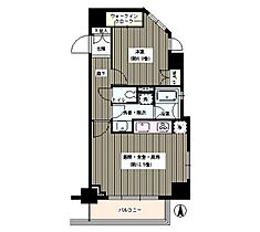 グローリオ東新宿  ｜ 東京都新宿区新宿7丁目（賃貸マンション1LDK・12階・46.34㎡） その2