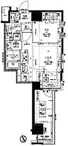 オープンレジデンシア麻布六本木  ｜ 東京都港区六本木3丁目（賃貸マンション1LDK・3階・35.00㎡） その2