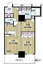 ルミナリータワー池袋  ｜ 東京都豊島区池袋2丁目（賃貸マンション2LDK・19階・55.40㎡） その2