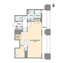 ルネ新宿御苑タワー  ｜ 東京都新宿区新宿1丁目（賃貸マンション1R・20階・55.05㎡） その2