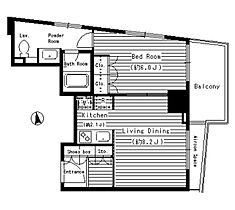 レガーロ西早稲田  ｜ 東京都新宿区西早稲田2丁目（賃貸マンション1LDK・11階・40.09㎡） その2