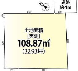 売地／ふじみ野市大原2丁目