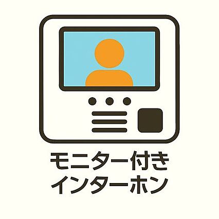モニター付イン...