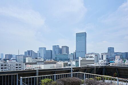 屋上テラスからの眺望