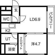 カハラコートファースト 502 ｜ 北海道札幌市中央区南六条西13丁目4-27（賃貸マンション1LDK・5階・34.20㎡） その2