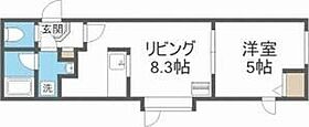 エクセル北4条 303 ｜ 北海道札幌市中央区北四条西22丁目2-16（賃貸アパート1LDK・3階・29.60㎡） その2