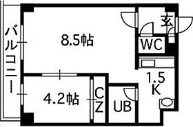 ルーブル5条館 503 ｜ 北海道札幌市中央区南五条西8丁目5-2（賃貸マンション1LDK・5階・32.50㎡） その2