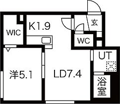 仮称)宮の沢1-3 B棟 202 ｜ 北海道札幌市西区宮の沢一条3丁目7-12（賃貸マンション1LDK・2階・34.60㎡） その2