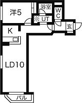 リラブランシェ琴似 206 ｜ 北海道札幌市西区二十四軒四条5丁目101-10（賃貸マンション1LDK・2階・44.99㎡） その2