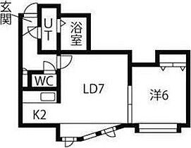 ソティーヌ(栄通) 302 ｜ 北海道札幌市白石区栄通1丁目11-30（賃貸アパート1LDK・3階・33.00㎡） その2