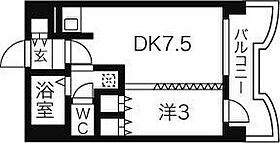 札幌ビオス館 520 ｜ 北海道札幌市中央区南五条東3丁目11-1（賃貸マンション1DK・5階・25.47㎡） その2