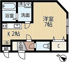 NSI発寒駅前 405 ｜ 北海道札幌市西区発寒九条13丁目9-19（賃貸マンション1K・4階・24.39㎡） その2