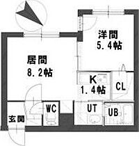 グランメール24軒1-2B 303 ｜ 北海道札幌市西区二十四軒一条2丁目3-34（賃貸マンション1LDK・3階・35.20㎡） その2