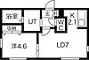 ハピネス発寒2階4.7万円