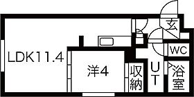 KOTONI GROOVE 405 ｜ 北海道札幌市西区二十四軒四条4丁目1-10（賃貸マンション1LDK・4階・36.78㎡） その1