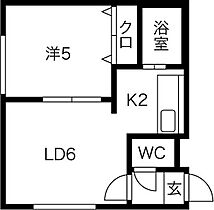 パレットハイツ 301 ｜ 北海道札幌市豊平区平岸四条11丁目13-20（賃貸マンション1DK・3階・26.44㎡） その2