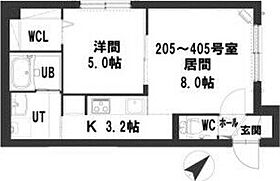 グランメール本郷通7A 405 ｜ 北海道札幌市白石区本郷通7丁目北4-12（賃貸マンション1LDK・4階・38.00㎡） その2