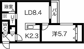 N-Stage　KIKUSUI 202 ｜ 北海道札幌市白石区菊水七条4丁目2-27（賃貸マンション1LDK・2階・37.83㎡） その2