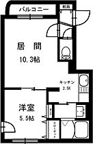 メイプルメゾン二十四軒 103 ｜ 北海道札幌市西区二十四軒二条5丁目3-8（賃貸マンション1LDK・1階・40.49㎡） その2