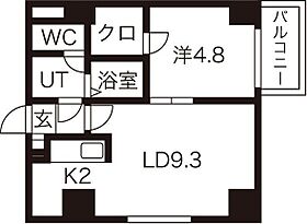 リーバ・デル・マーレ 603 ｜ 北海道札幌市西区西町北7丁目4-14（賃貸マンション1LDK・6階・37.03㎡） その2