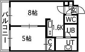 セントポーリア七番館 801 ｜ 北海道札幌市中央区南五条西7丁目3-1（賃貸マンション1LDK・8階・31.50㎡） その2