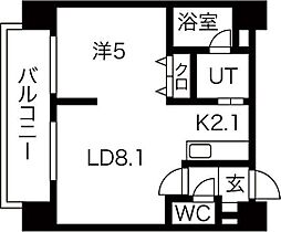 MYプラザ円山公園 506 ｜ 北海道札幌市中央区北一条西24丁目2-8（賃貸マンション1LDK・5階・35.75㎡） その2