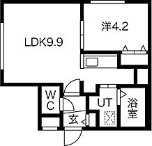 STUDIO中島公園 407 ｜ 北海道札幌市中央区南十一条西8丁目2-27（賃貸マンション1LDK・4階・32.35㎡） その2