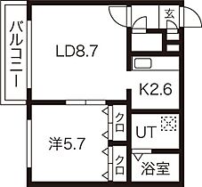 セルバテール琴似 303 ｜ 北海道札幌市西区琴似二条2丁目2-40（賃貸マンション1LDK・3階・36.95㎡） その2