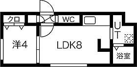 FORESTA平岸 203 ｜ 北海道札幌市豊平区平岸三条4丁目3-1（賃貸マンション1LDK・2階・28.64㎡） その2