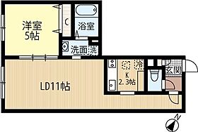 bills 桔梗～KIKYO 308 ｜ 北海道札幌市西区発寒四条3丁目5-22（賃貸マンション1LDK・3階・37.80㎡） その2