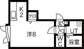 EOS Primero(イオス　プリメロ) 301 ｜ 北海道札幌市東区北十七条東9丁目2-18（賃貸アパート1K・3階・23.13㎡） その2