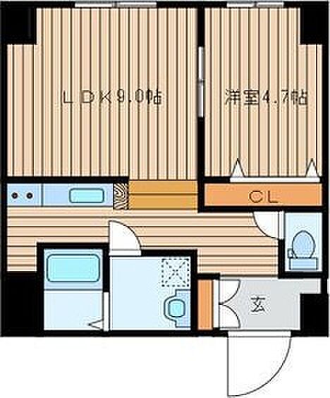 front coat南平岸 505｜北海道札幌市豊平区平岸三条14丁目(賃貸マンション1LDK・5階・33.94㎡)の写真 その3